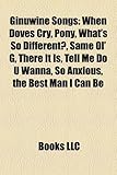 Ginuwine Songs: When Doves Cry, Pony, What's So Different?, Same Ol' G, There It Is, Tell Me Do U Wanna, So Anxious, the Best Man I Ca-