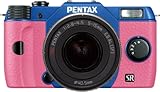 PENTAX デジタル一眼カメラ Q10 レンズキット サファイヤブルー/ピンク057 Q10 LENSKIT BL/PK 057 PENTAX デジタル一眼カメラ Q10 レンズキット サファイヤブルー/ピンク057 Q10 LENSKIT BL/PK 057