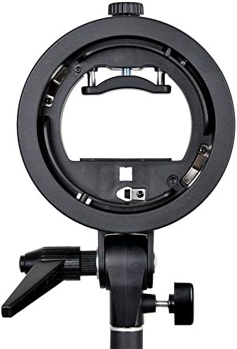 Godox S-Type Speedlite Bracket Elinchrom Mount for Flash Softbox HoneyComb