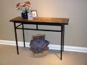 Furniture online: 4D Concepts Sofa Table with Slate Top, Metal/ Slate