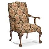 Fairfield Chair 5170-01 3668 Wood Arm Occasional Chair Fabric: Harvest