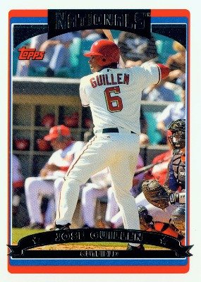 2006 Topps Baseball Card # 483 Jose Guillen Washington Nationals