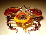 Blown Glass Art Sea Life Animal Figurine SEA CRAB
