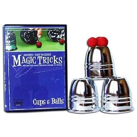 Amazing Easy To Learn Magic Tricks- Cups & Balls Combo