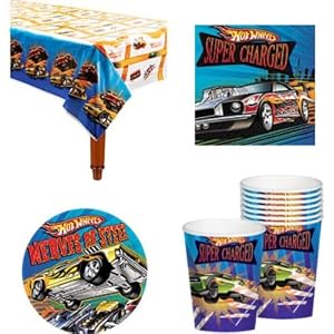 Hot Wheels Party Pack Party Supplies for 16 by 