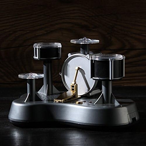 Mini Finger Drum Set Touch Drumming LED Light Jazz Percussion