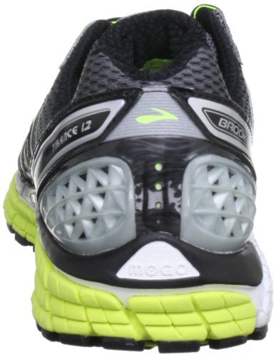 Brooks Men's Trance 12 M Grey/Black/Yellow/White Trainer 1101301D970 8 UK, 9 US