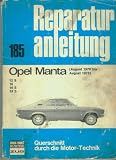 Produkt-Bild: Opel Manta A Reparaturanleitung Bucheli Nr. 185