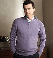Collezione Zip Funnel Neck Jumper with Cashmere