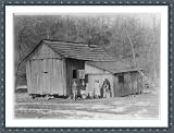 Historic Print (S): [American Red Cross disaster relief for Drought of 1930-31: House and family of 5]