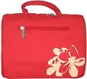 Modella Weekender Style Travel Toiletry Bag (Red)