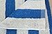Utopia Towel 30 x 60 Inch Cotton Beach Towel in Cabana Stripe – Blue