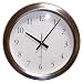 Wall Clock with Arabic Numerals - Nickel