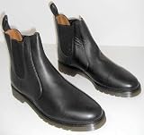 Generic derek sole Men's black easy slip on PU chelsea style work boots.
