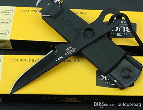 BUCK HARTSOOK "BOS 860 S30V" Fixed Blade Neck Knife