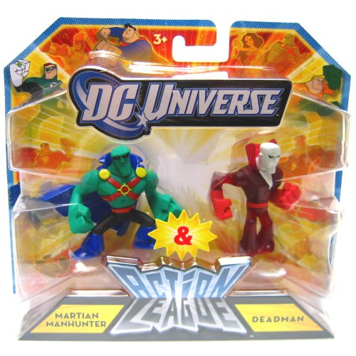  DC Universe Action League Mini Figure 2Pack Martian Manhunter Deadman