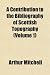 A Contribution to the Bibliography of Scottish Topography (Volume 1)