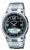 Casio  AW-82D-1AVEF Mens Combi Bracelet Watch