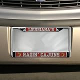 Louisiana-Lafayette Ragin Cajuns Chrome License Plate Frame