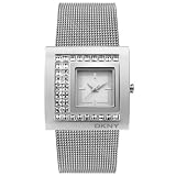 DKNY Ladies NY4630 Silver-Tone Mesh Stainless Steel Watch by DKNY