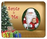 Santa & Me-Kitty. Christmas Photo Magnet Frame