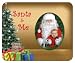 Santa & Me-Kitty. Christmas Photo Magnet Frame