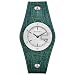GUCCI Women's 104 Collection Turquoise Green Alligator Strap Watch #YA104505