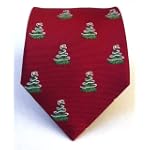 100% Silk Woven Christmas Tree Tie