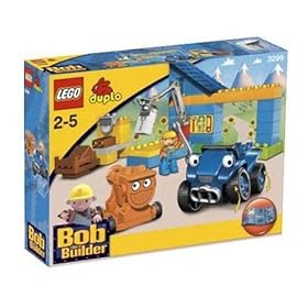 LEGO DUPLO Bob the Builder 3299 Scrambler and Dizzy at Bob's Workshop