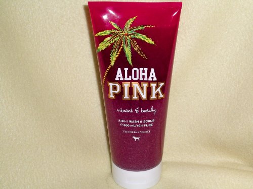 Victoria's Secret Aloha Pink Vibrant & Beachy 2-in-1 Wash & Scrub