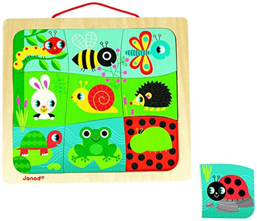 Janod Happy Garden Magneto Puzzle