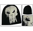 The Punisher Skull Black Reversible Knit Hat Beanie