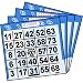 Blue Kite Pattern 1 On Paper Bingo Cards Blue 500 per package