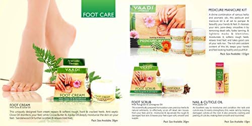 Anti Acne Skin Cream. Reduces the Apperance of Fine Lines and Wrinkles. Prevent Scar, Pigmentation Markes, Dark Patches and Blemishes. Removes Pimples and Blackheads Without Leaving Scars. All Natural Formula. Completly Therapeutic Cream Made with Clove Oil, Neem Oil, Tea Tree Oil and Orange Peel. Prevents Premature Aging. Suitable for All Skin Types and Both for Men and Women. Moisturizing and Softening Lotion. 100% Money Back, Guarantee - Value Pack of 6 X 30 Grams - Vaadi Herbals