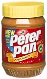 Peter Pan Peanut Butter, Creamy, 18-Ounce Plastic Containers (Pack of 12)
