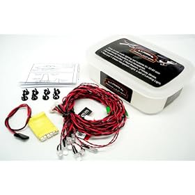 G.T. Power RC Realistic LED Lighting Kit for Airplanes and Helicopters from Toy RC Airplanes