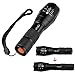Refun Bicycle Light Set Ultra Bright Headlight (Cree XML T6 LED Flashlight), 2pcs Taillight (3 Lighting Modes), Quick Release Bicycle Accessories