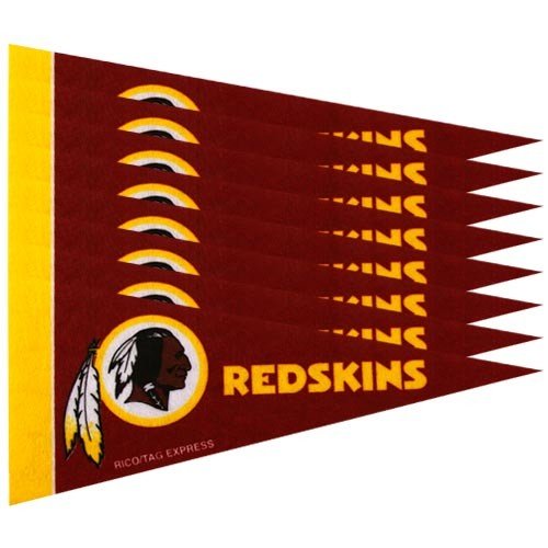 Washington Redskins Mini Pennant Set: 8-Pack