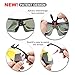 RIVBOS Polarized Sports Sunglasses Mens Womens Glasses with 5 Interchangeable lens for Cycling Running Baseball RB0839