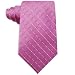 Geoffrey Beene Men's Dot Grid Necktie,Pink,One Size
