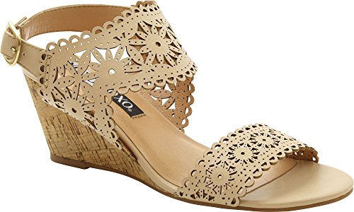 XOXO Womens Silica Wedge Sandals