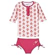 Toddler Girls Cabana Life 3-pc. Embro Swim Set - Pink