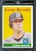 2007 Topps Heritage Baseball Card # 182 Jeremy Hermida Florida Marlins - Mint Condition - In Protective Display Case