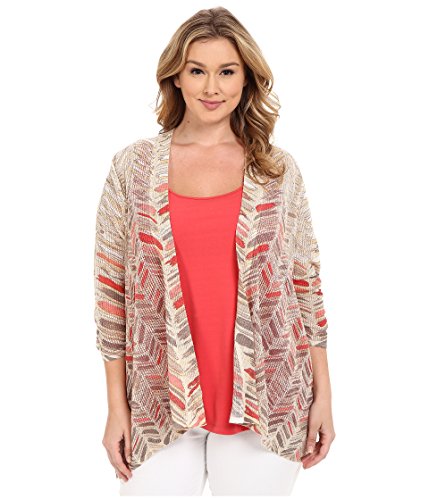 [ニックゾー] NIC+ZOE レディース Plus Size Sunflare Cardy トップス [並行輸入品]