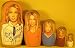 Britney Spears Russian Nesting Doll Hand Made 5 Pcs / 6 - 7 in * #m1v14
