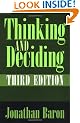 Thinking and Deciding