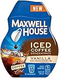 Maxwell House Iced Coffee Concentrate, Vanilla, 1.62 Ounce
