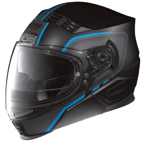 Nolan N71 Vanquish matt/schwarz-blau L Preisvergleich