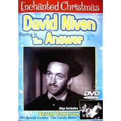 Enchanted Christmas ~ David Niven Starring in "The Answer" ~
