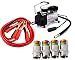 Auto Pearl - Combo Of - Car,Bike Air Alert Tire Valve Cap , Car 500 Amp Heavy Duty Jumper Booster Cables And 12 Volts Heavy Duty Metal Tire Inflaltor RS.1950.00